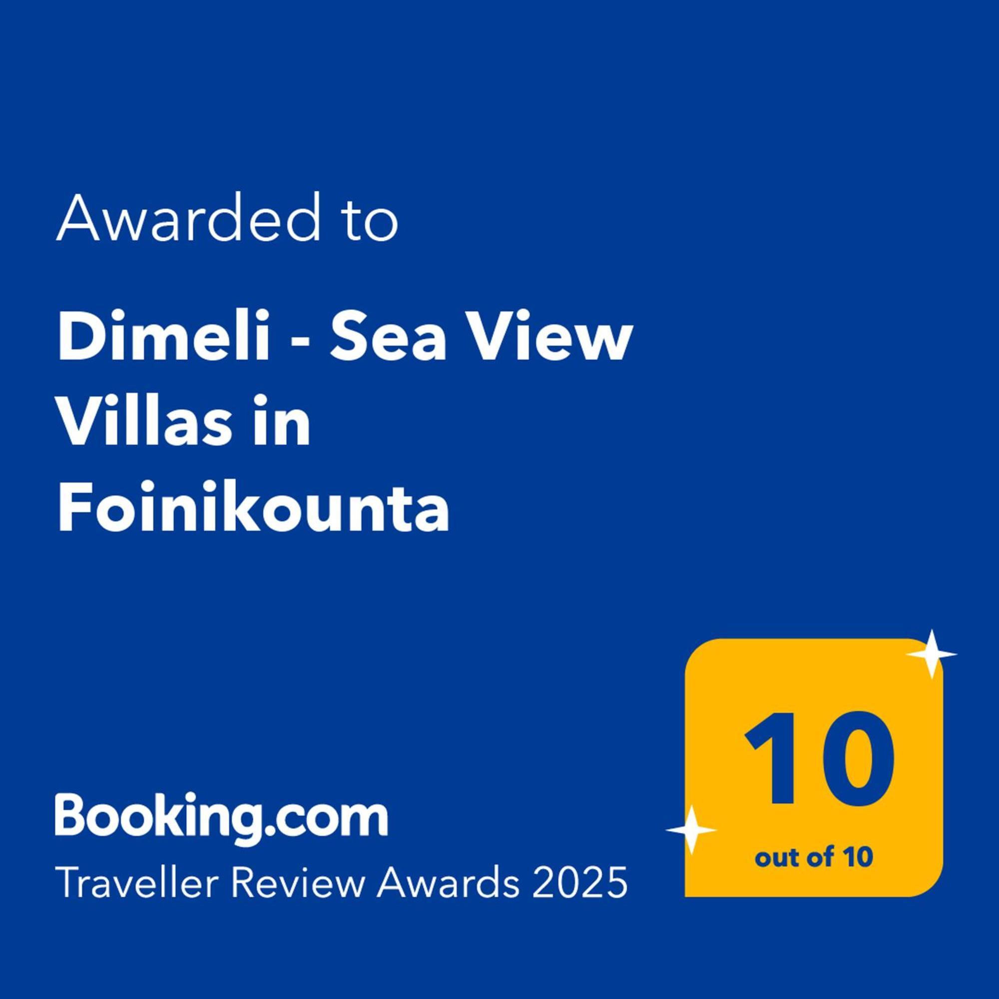 Dimeli - Sea View Villas In Foinikounta 菲尼孔塔 外观 照片